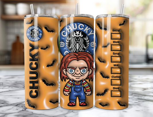 3D Chucky Tumbler
