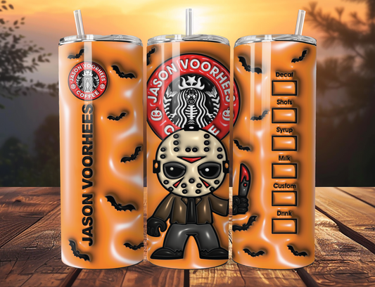 3D Jason Coffee Tumbler