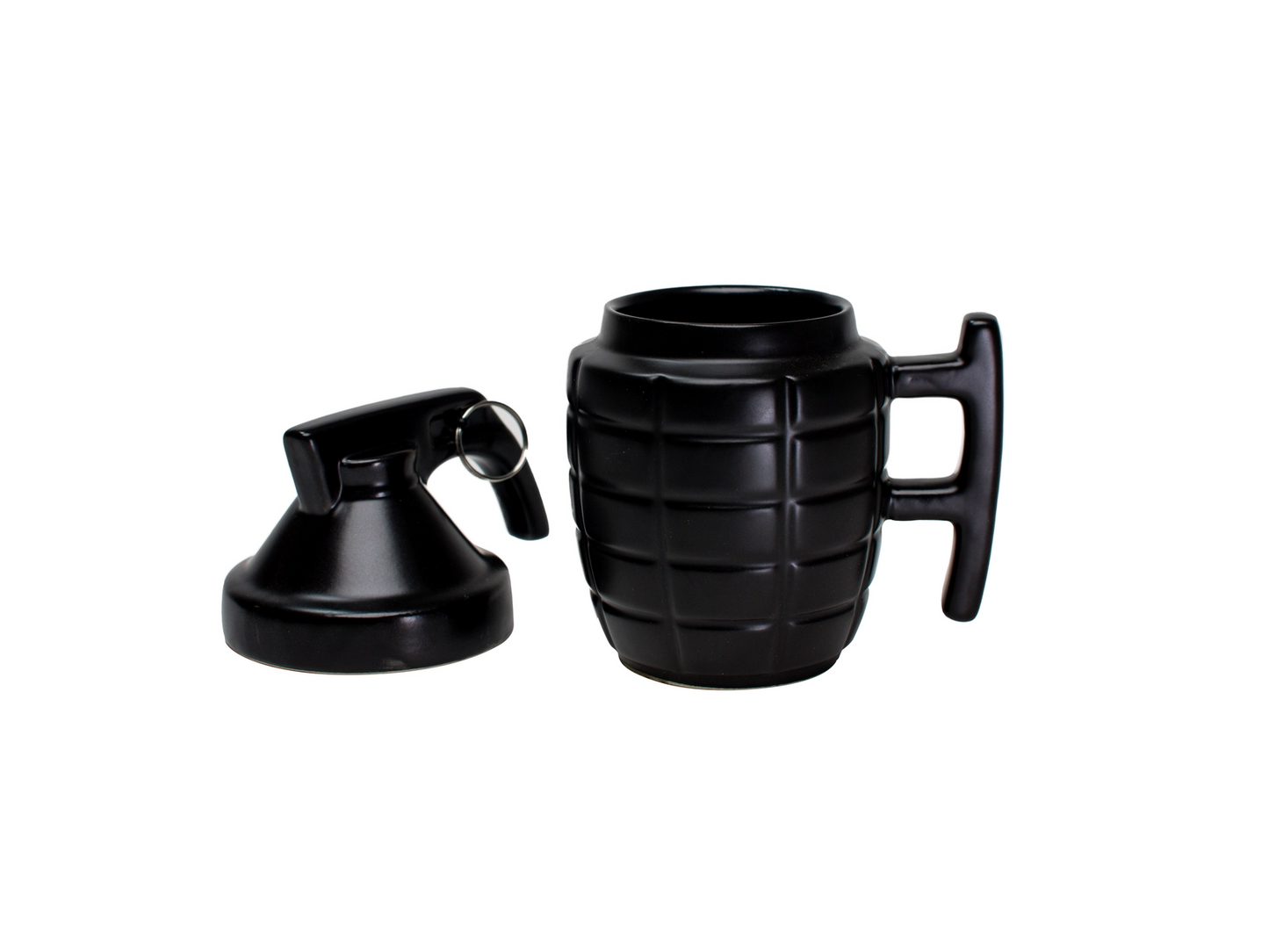 Grenade Mug with Lid