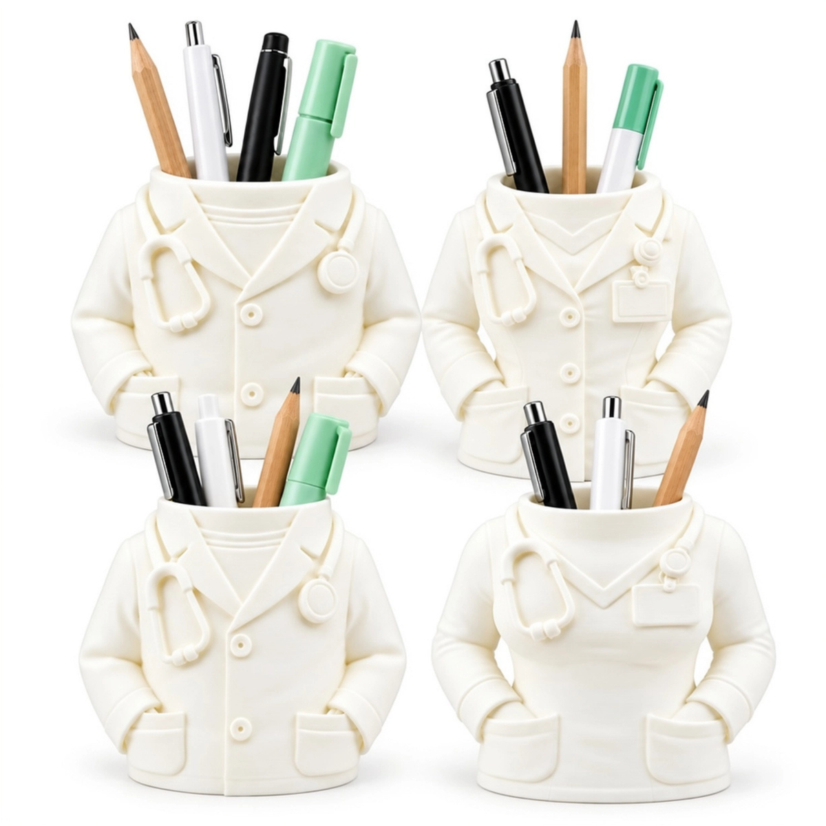 Doctor and Nurse Pen Holder