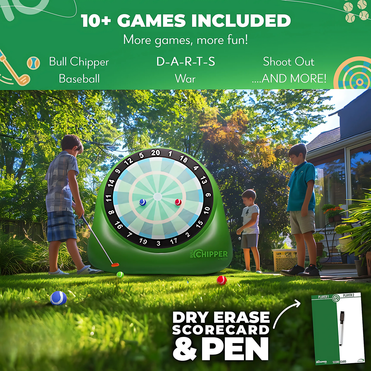 Inflatable Golf Bullseye