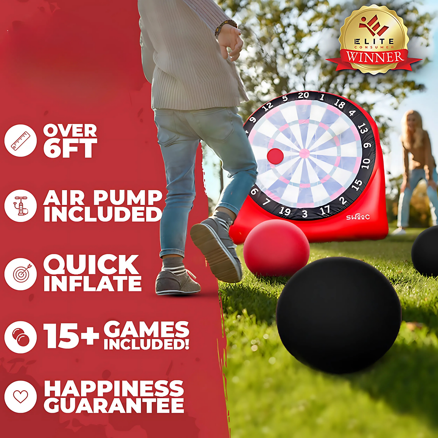 Inflatable Soccer Bullseye