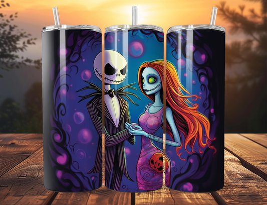 Jack and Sally Tumbler