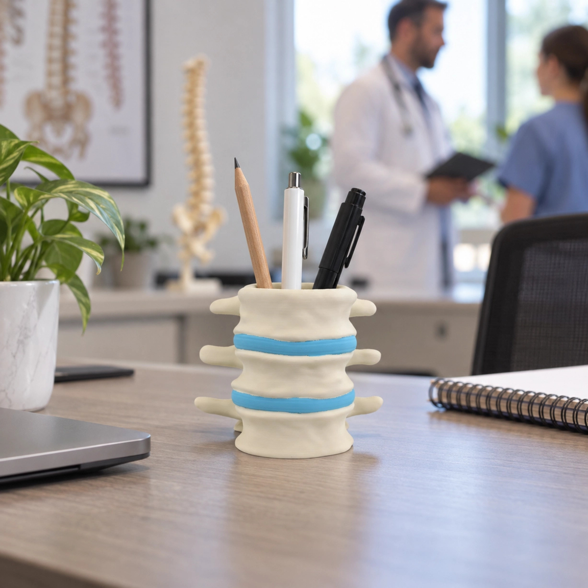 Vertebrae Pen Holder