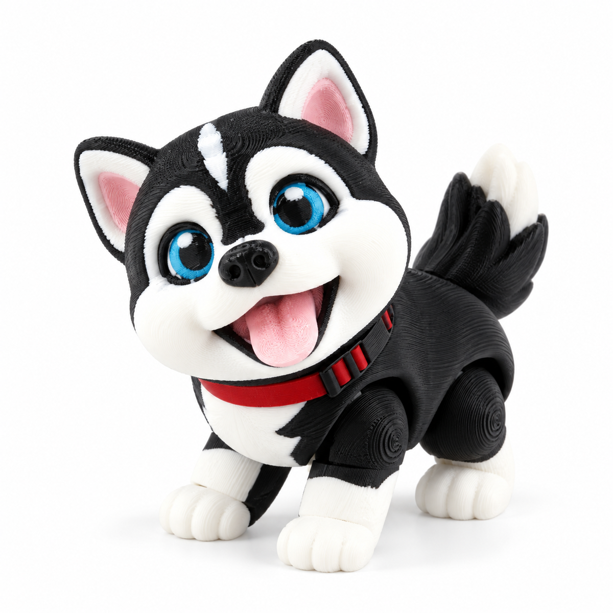 Articulated Puppy Figurines