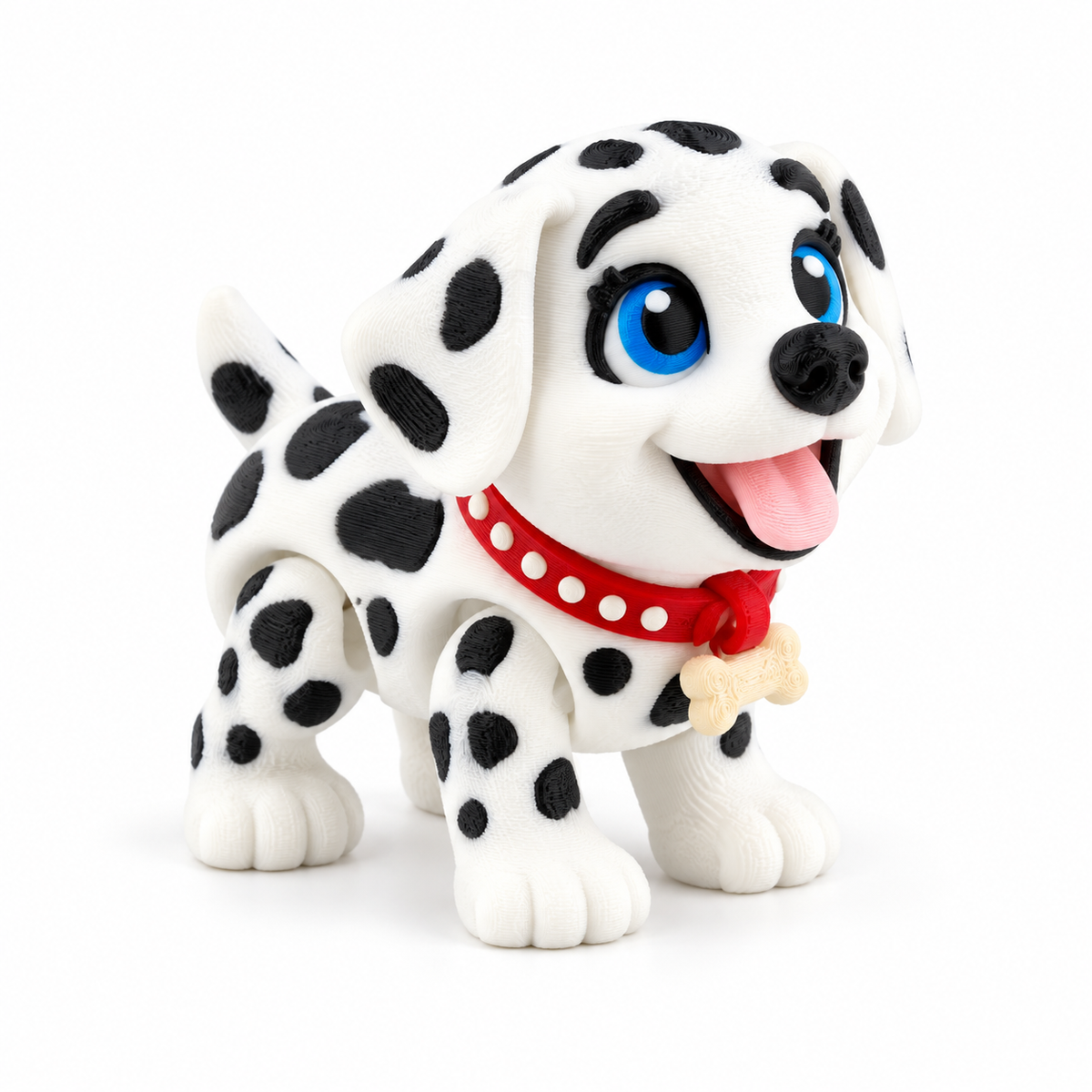 Articulated Puppy Figurines