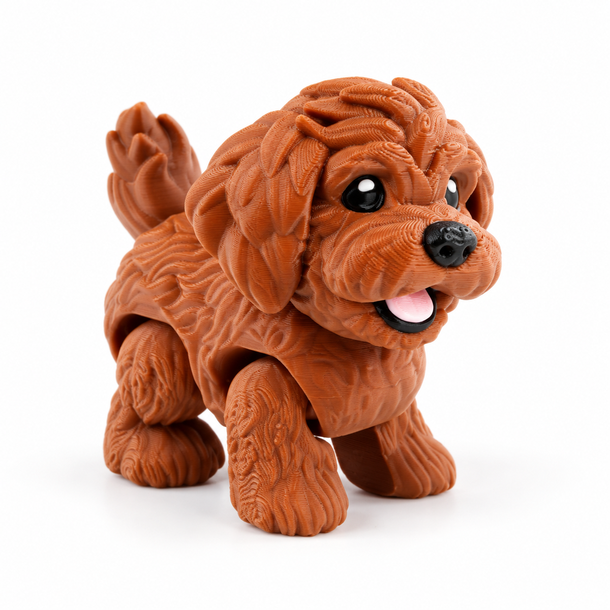 Articulated Puppy Figurines