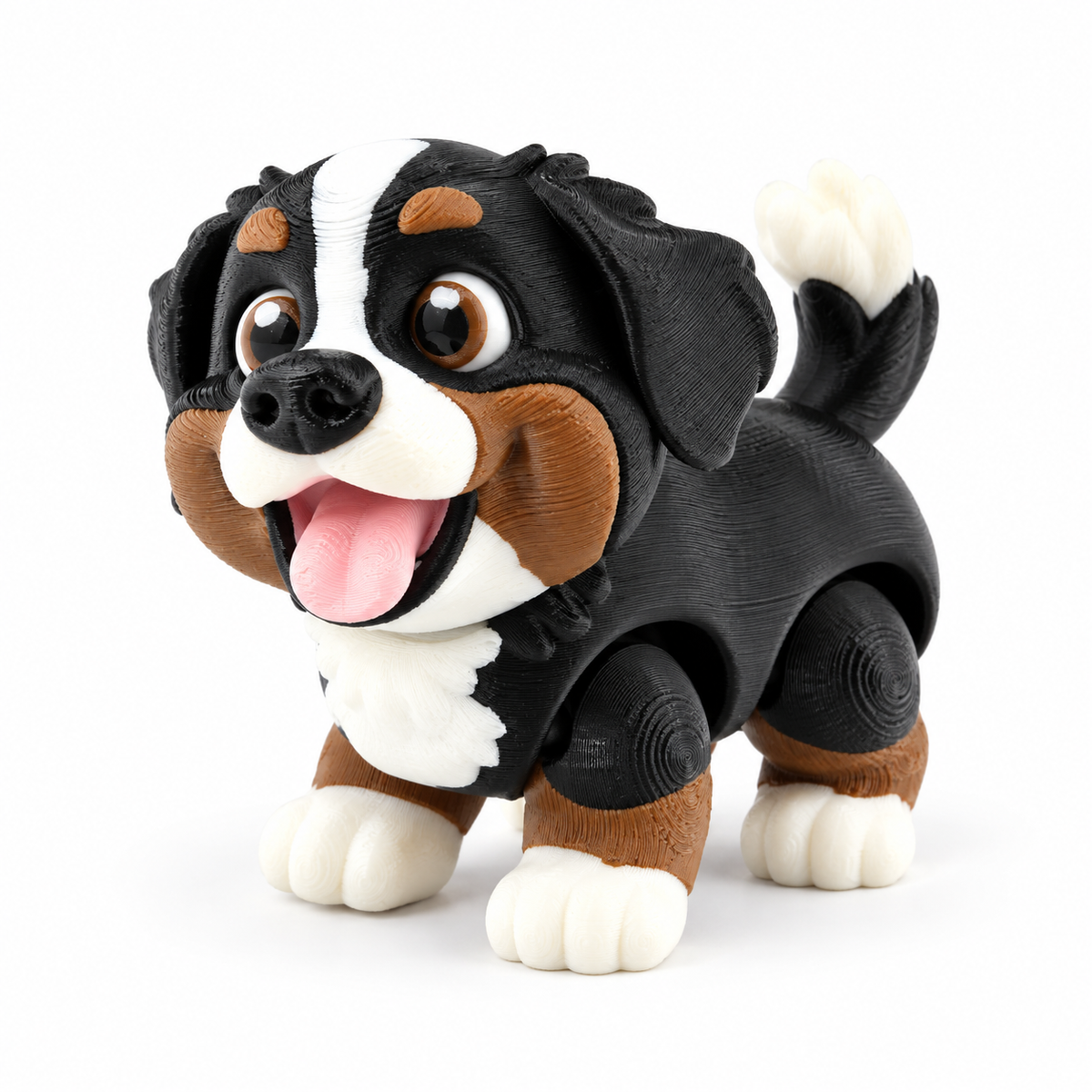 Articulated Puppy Figurines