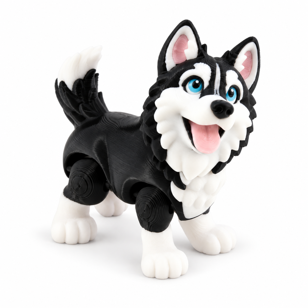 Articulated Dog Figurines