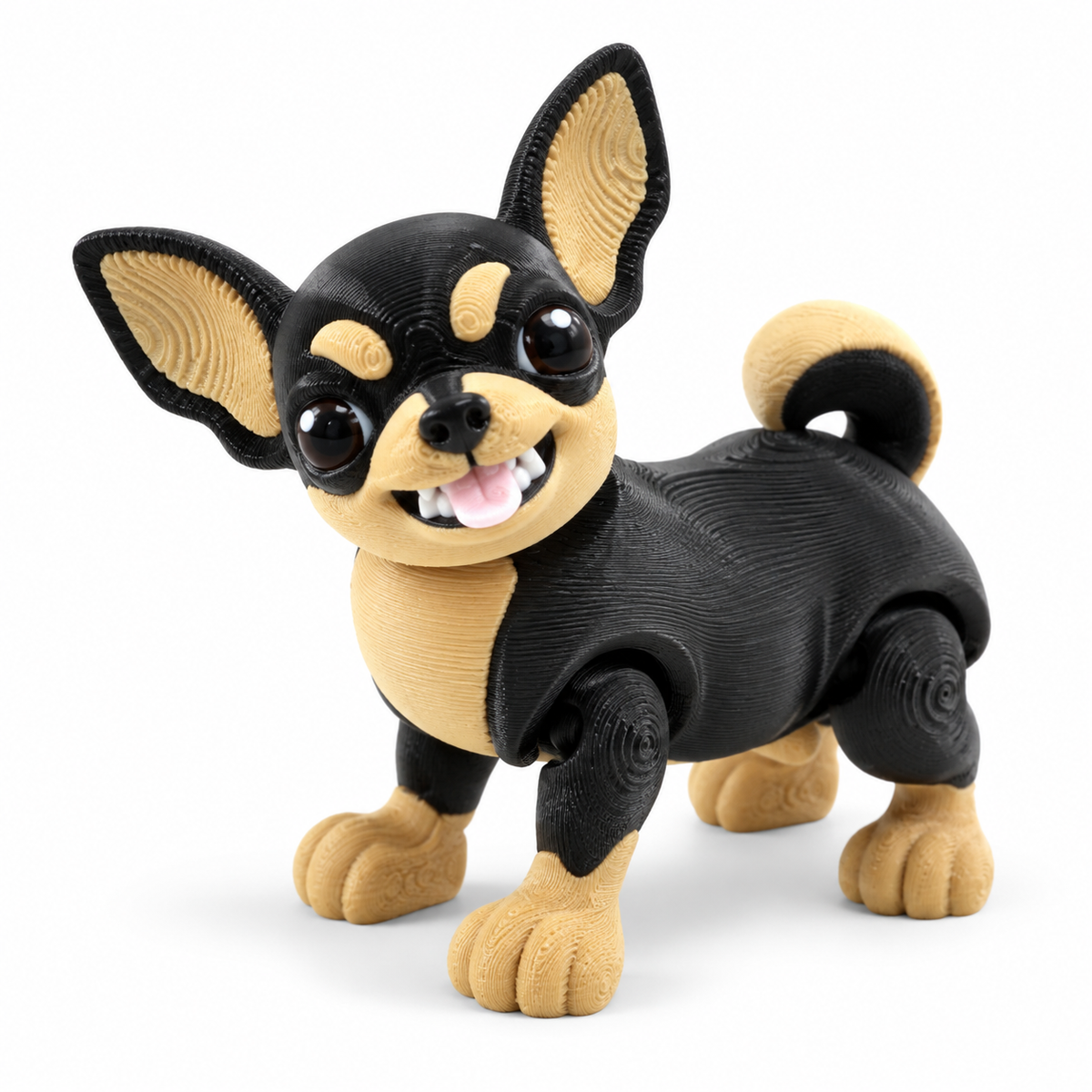 Articulated Dog Figurines
