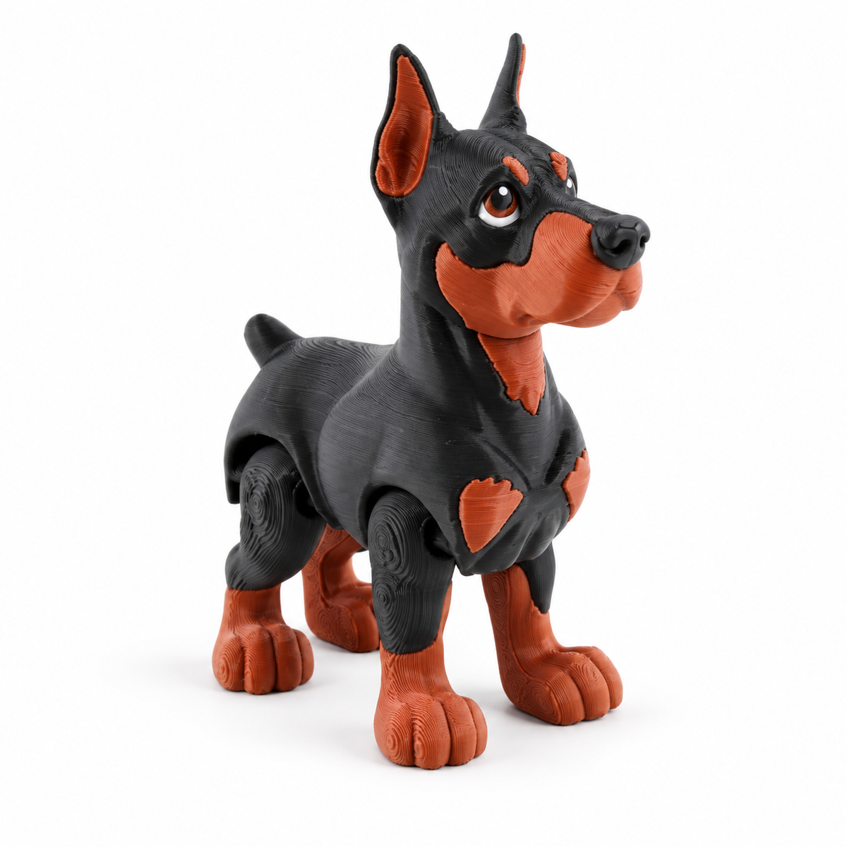Articulated Dog Figurines