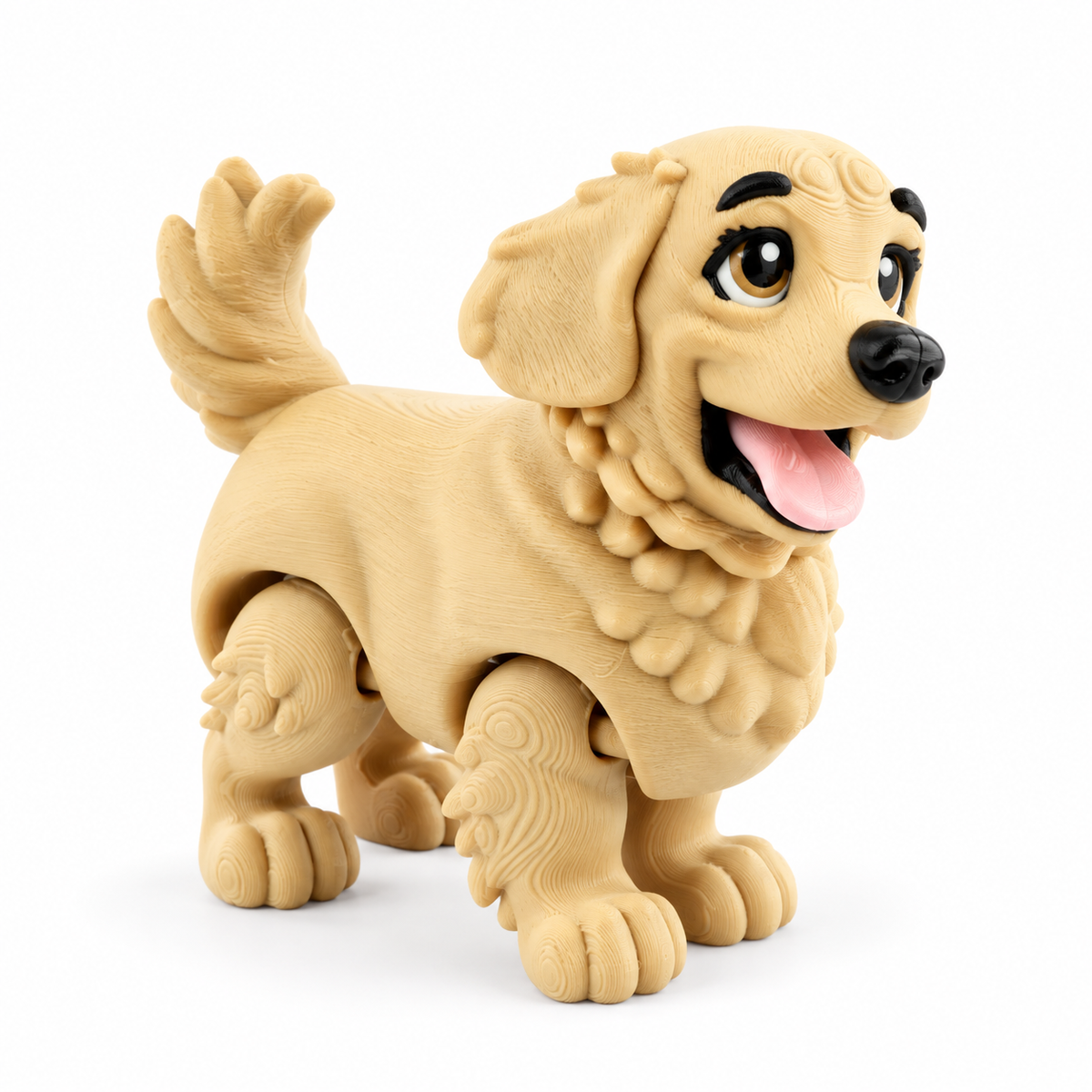 Articulated Dog Figurines