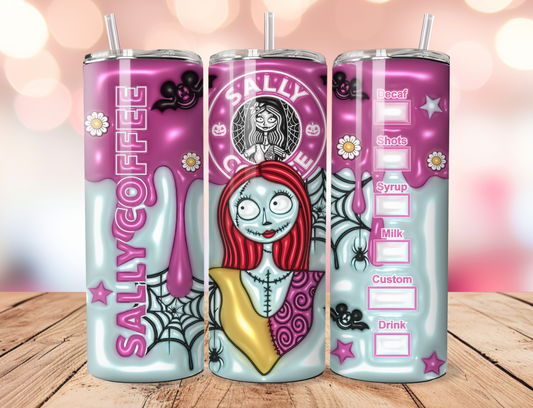 3D Sally Coffee Tumbler