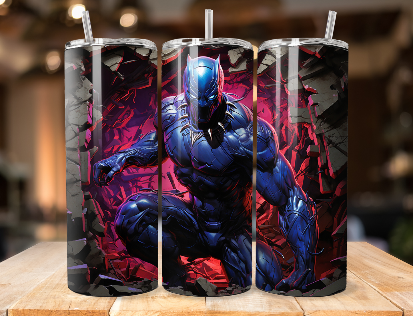 Black Panther Tumbler