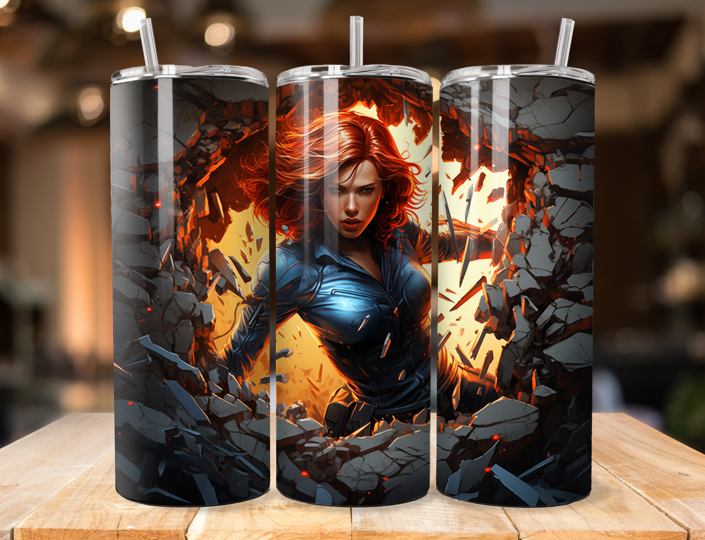 Black Widow Tumbler