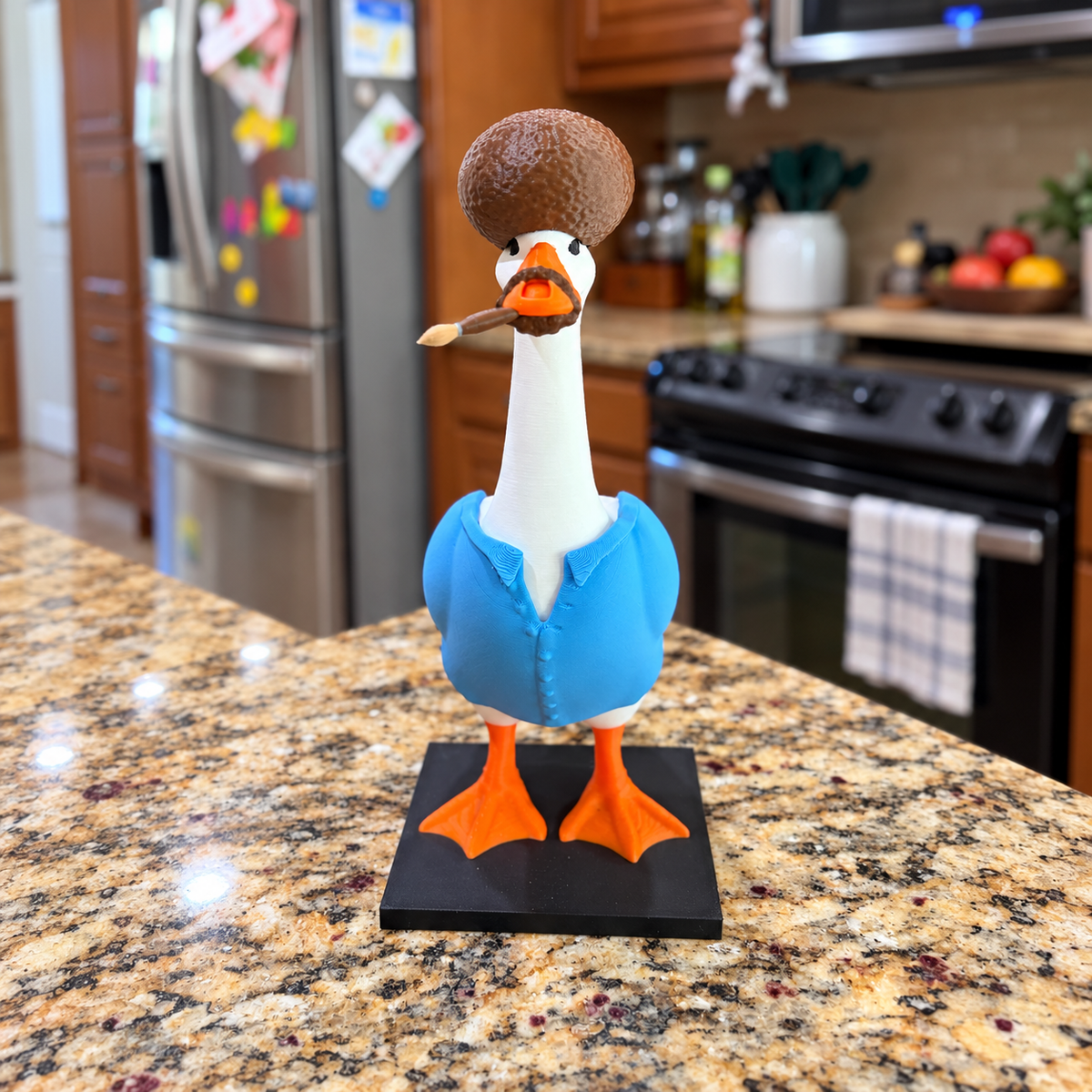 The Bob Ross Goose Accessories