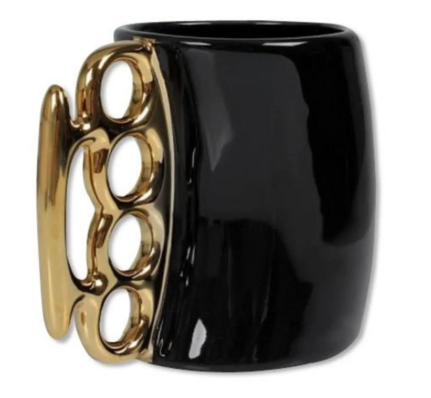 Brass Knuckle Mug