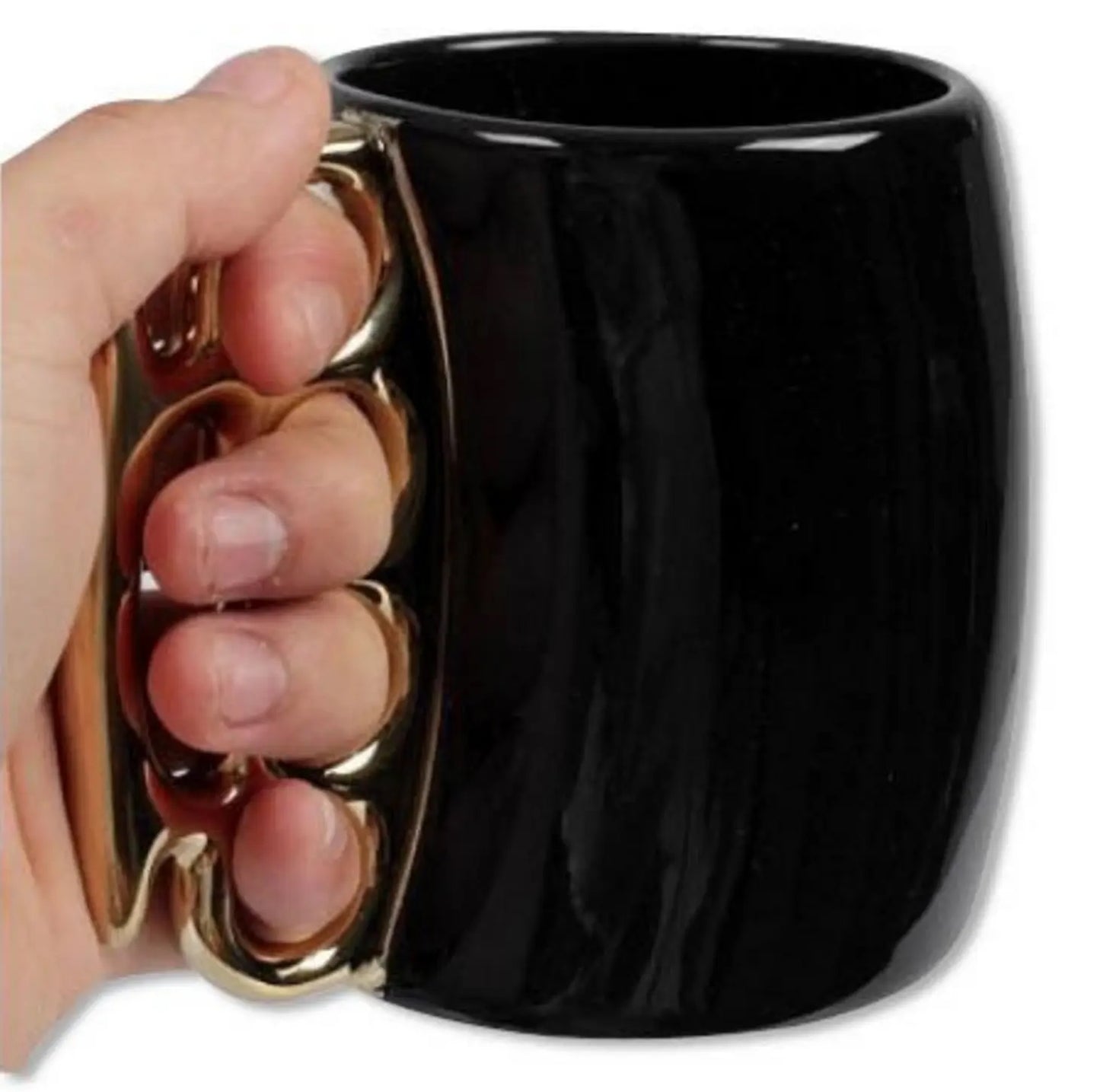 Brass Knuckle Mug