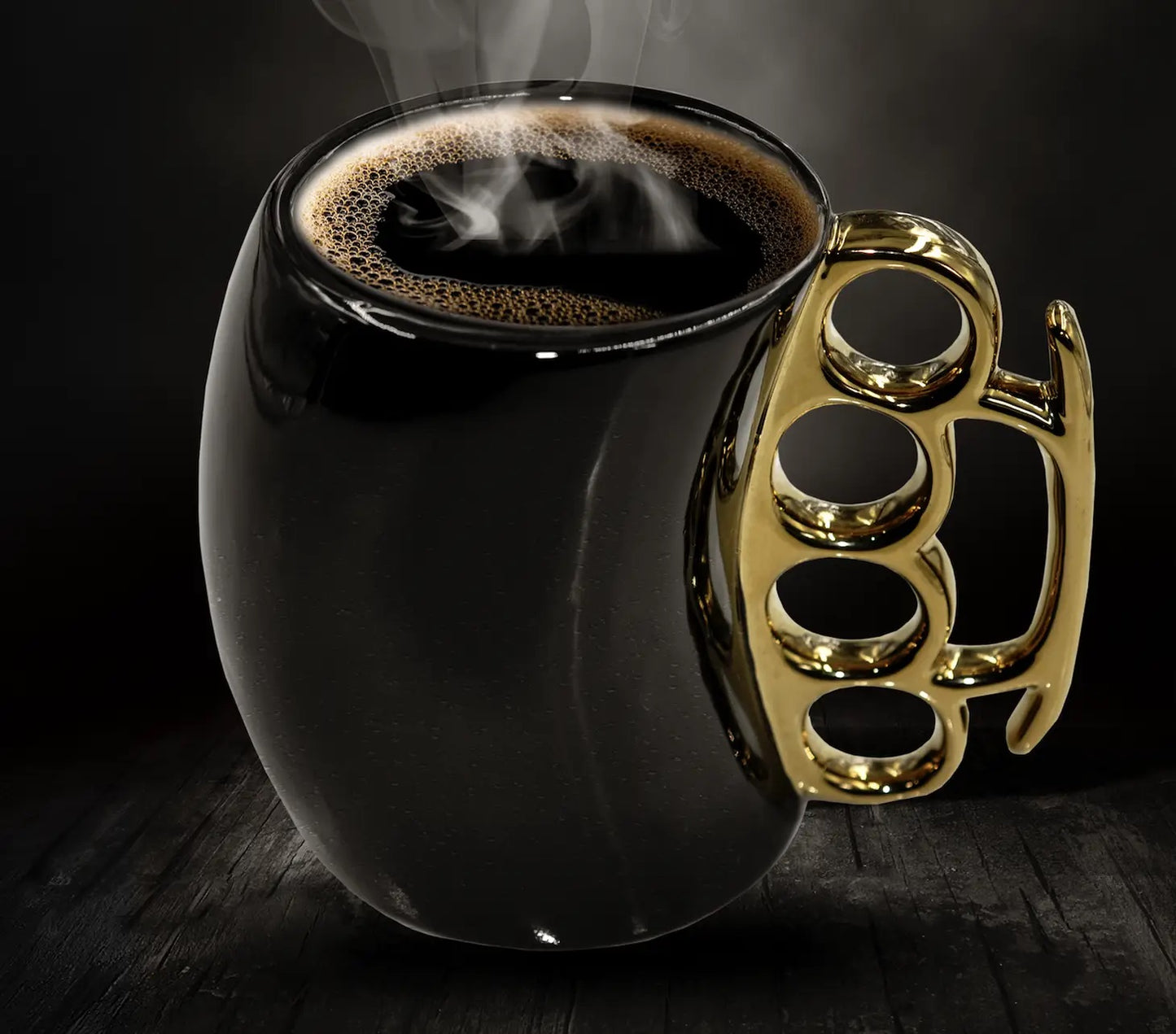 Brass Knuckle Mug