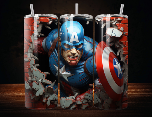 Captain America Tumbler