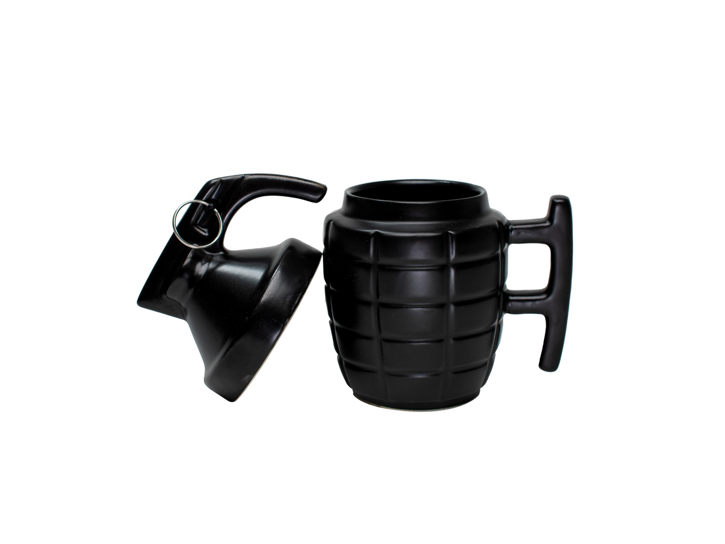 Grenade Mug with Lid