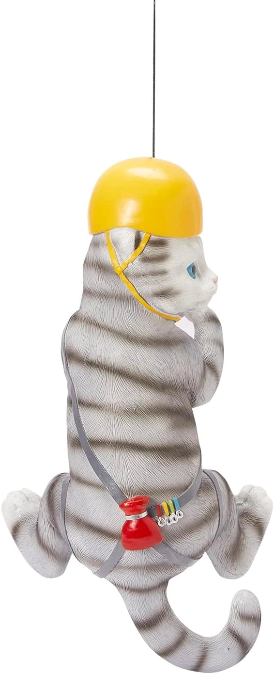 Climbing Cat Figurine