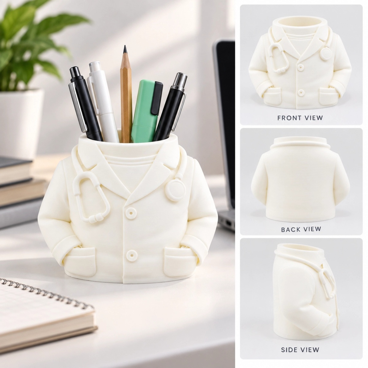 Doctor and Nurse Pen Holder