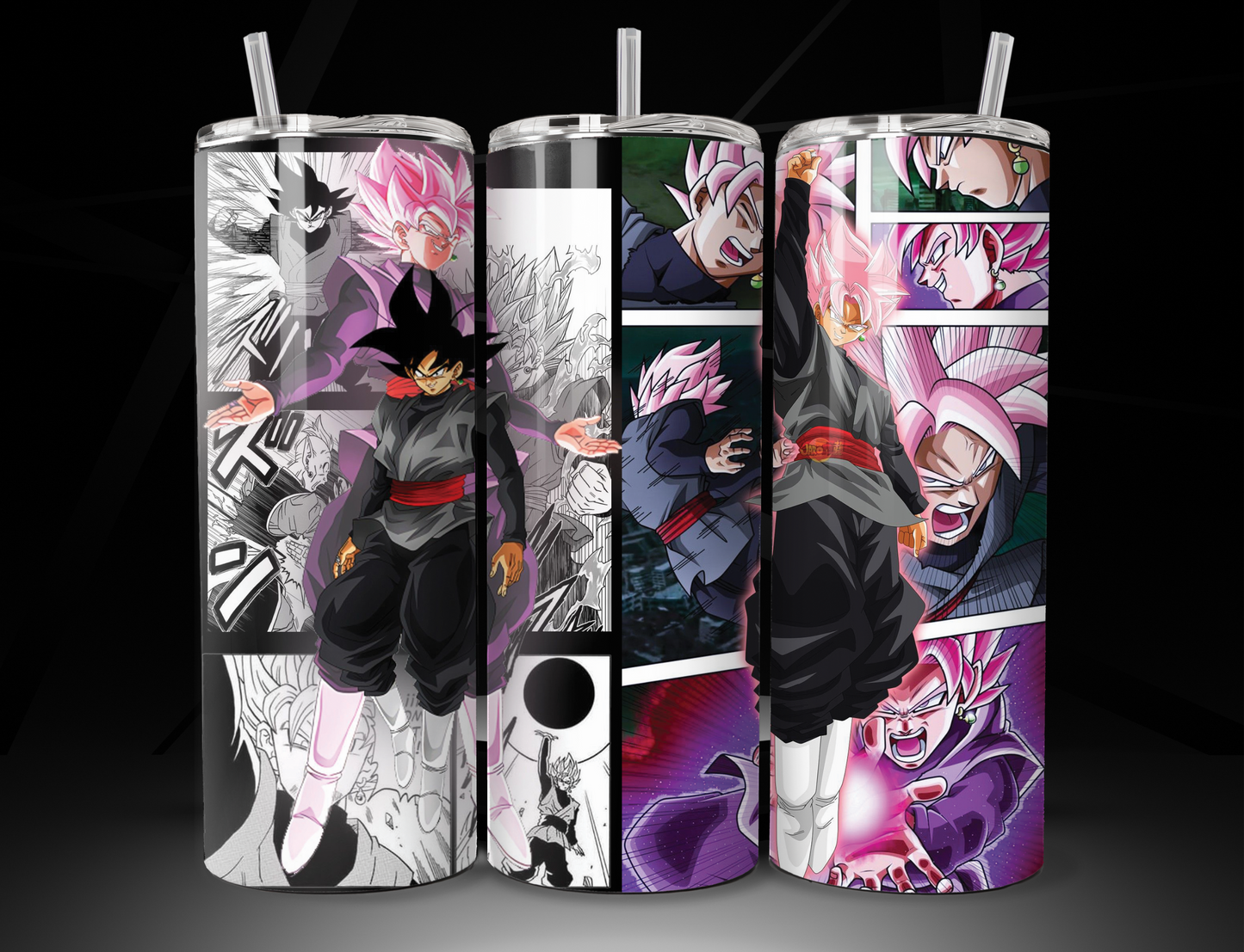 Goku Rose Tumbler