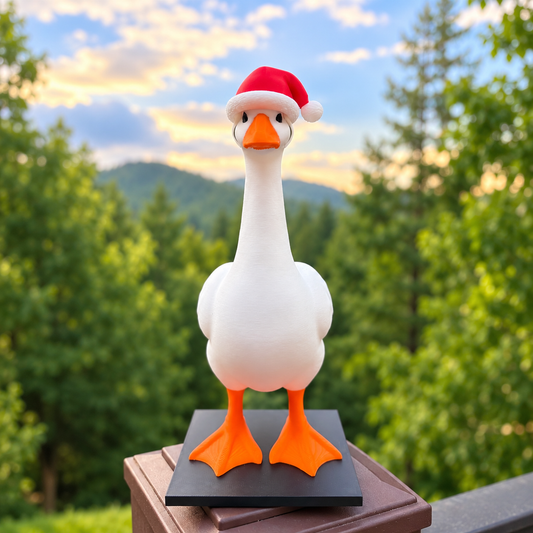 The Goose Santa Hat