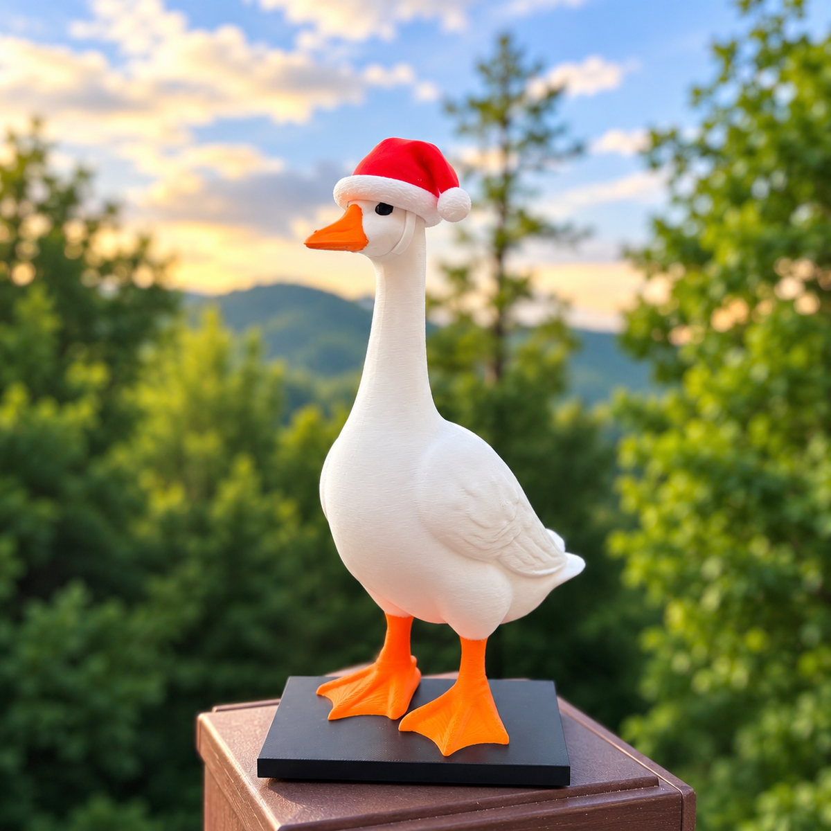 The Goose Santa Hat