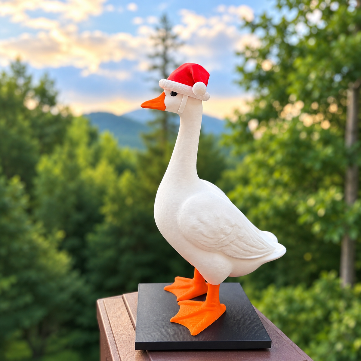 The Goose Santa Hat