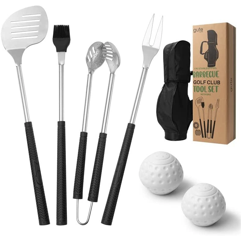 7 Piece Golf Bbq Tools Set