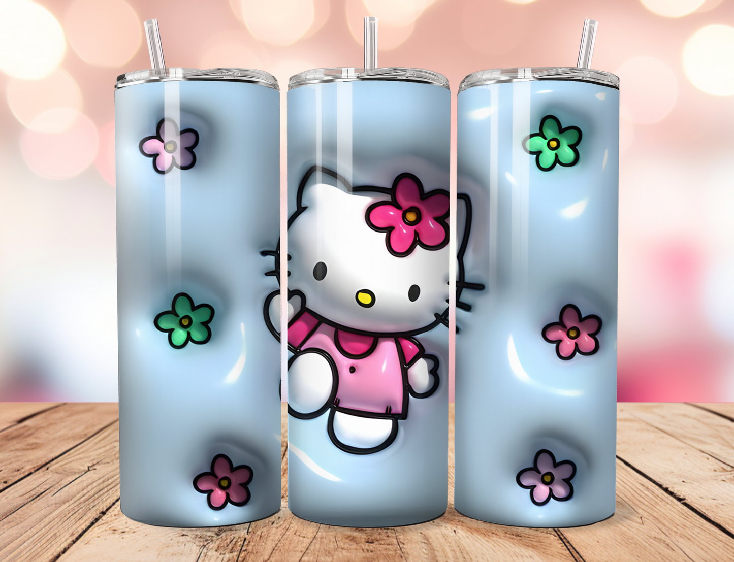 3D Hello Kitty Tumbler