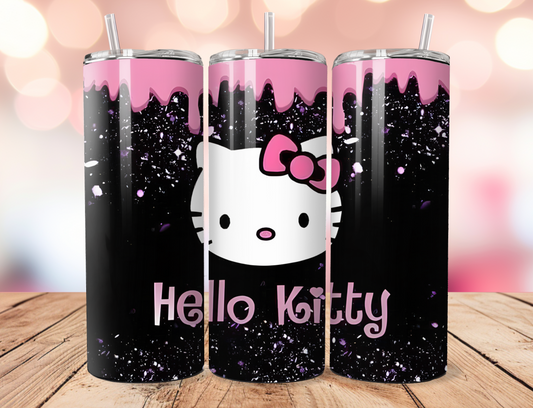 Hello Kitty Black Tumbler