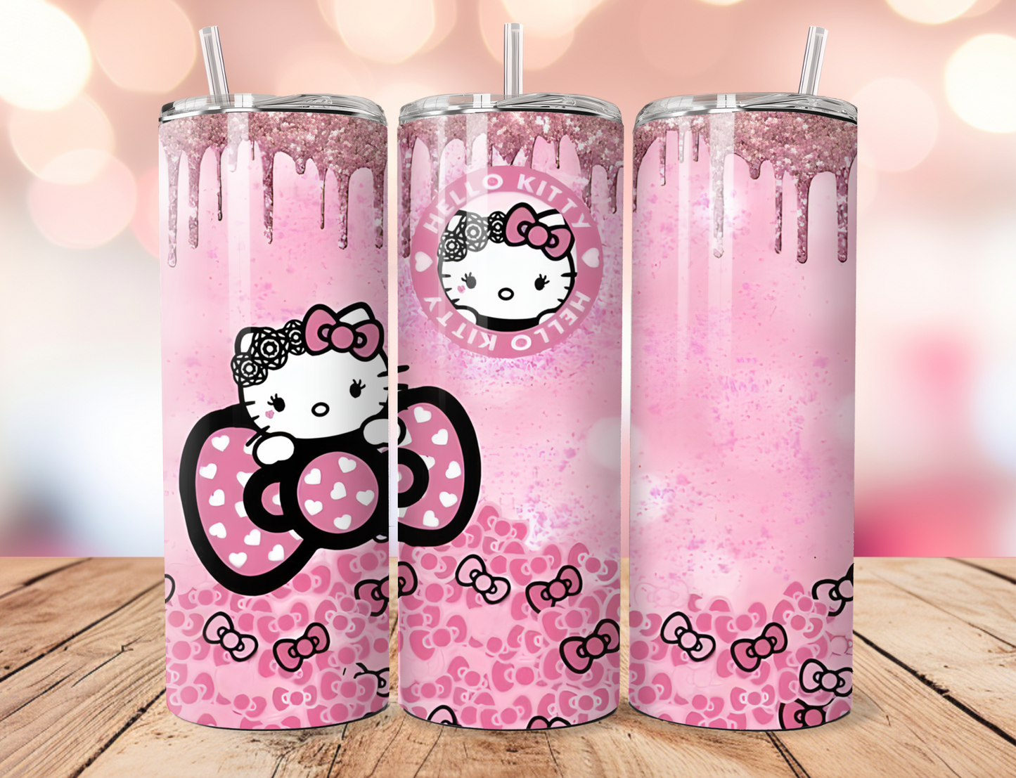 Bow Hello Kitty Tumbler