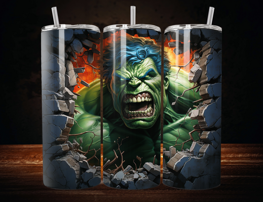 Mad Hulk Tumbler