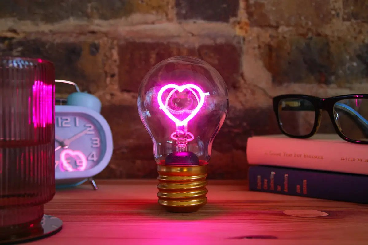 Magic Cordless Heart Lightbulb