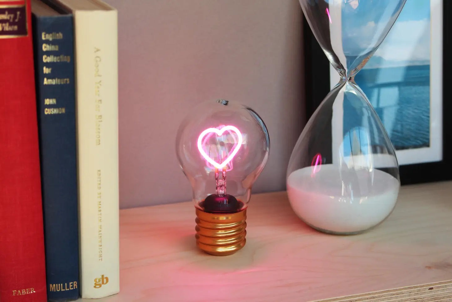 Magic Cordless Heart Lightbulb