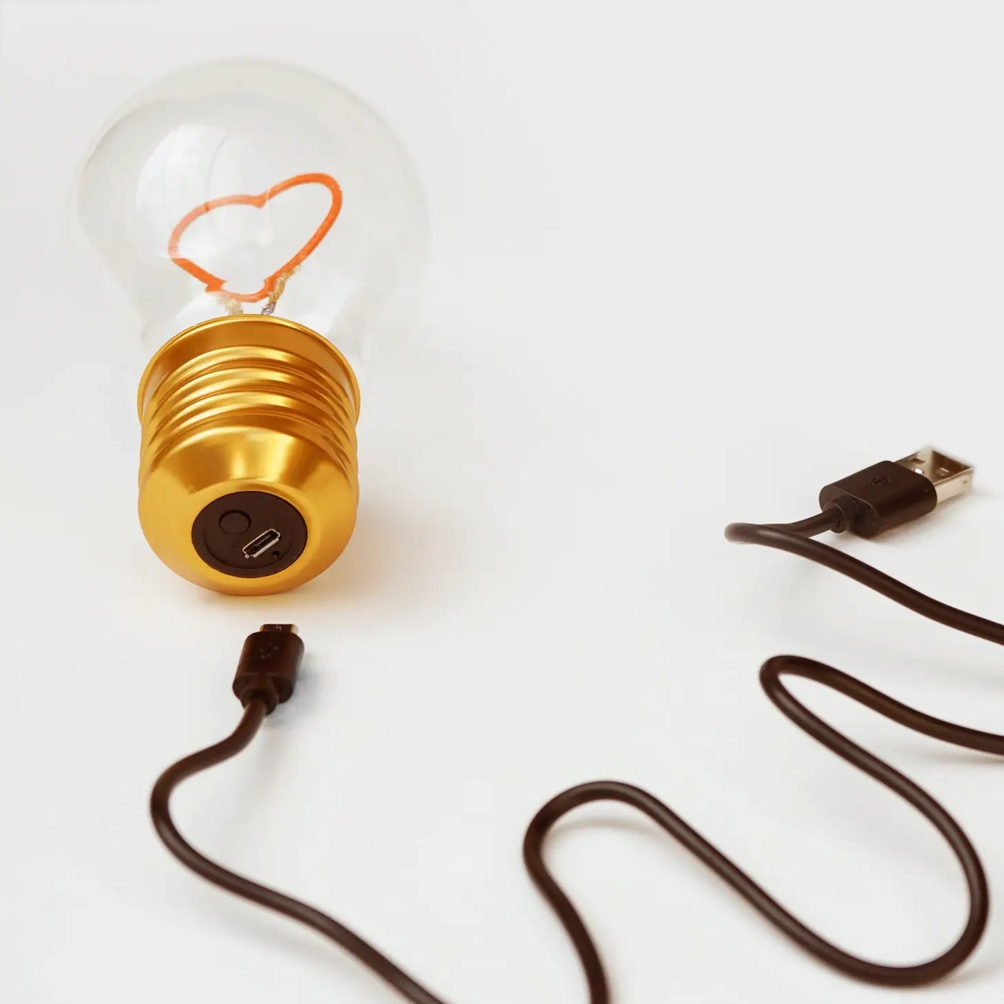 Magic Cordless Heart Lightbulb