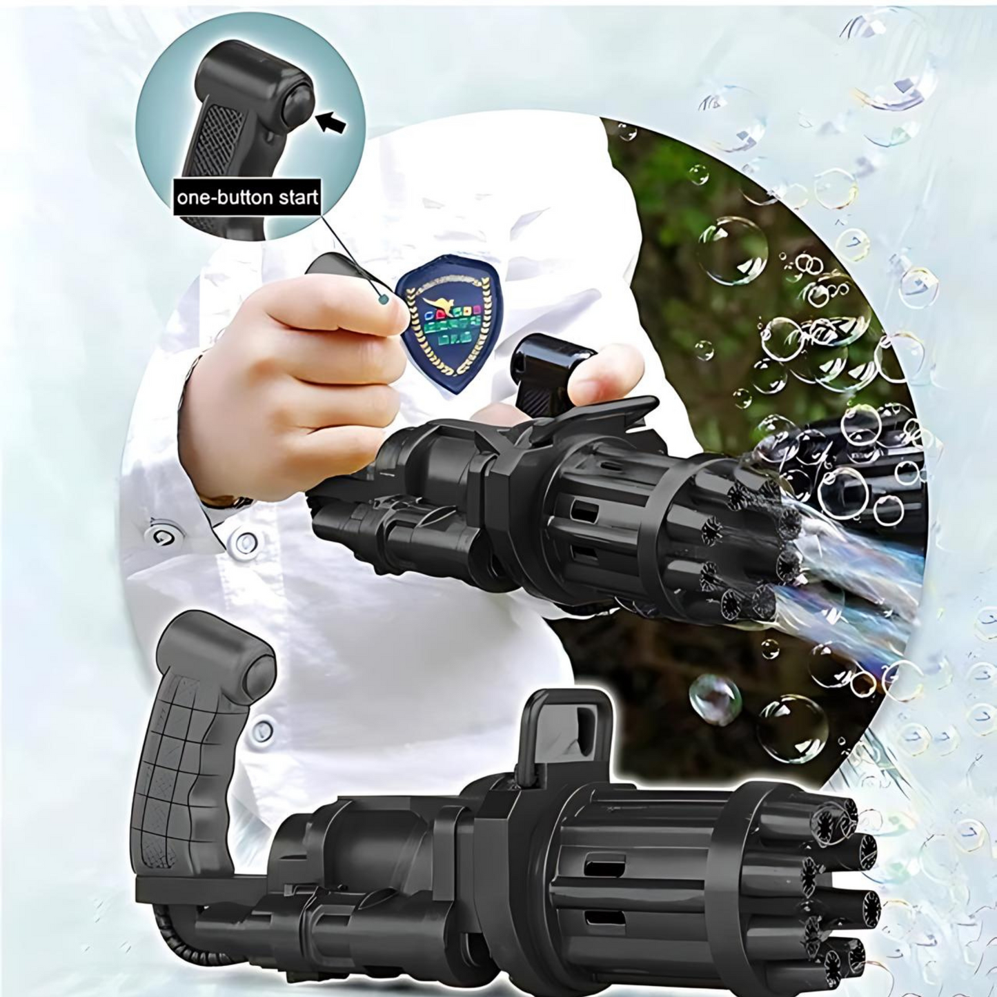 Mini Gun Bubble Maker