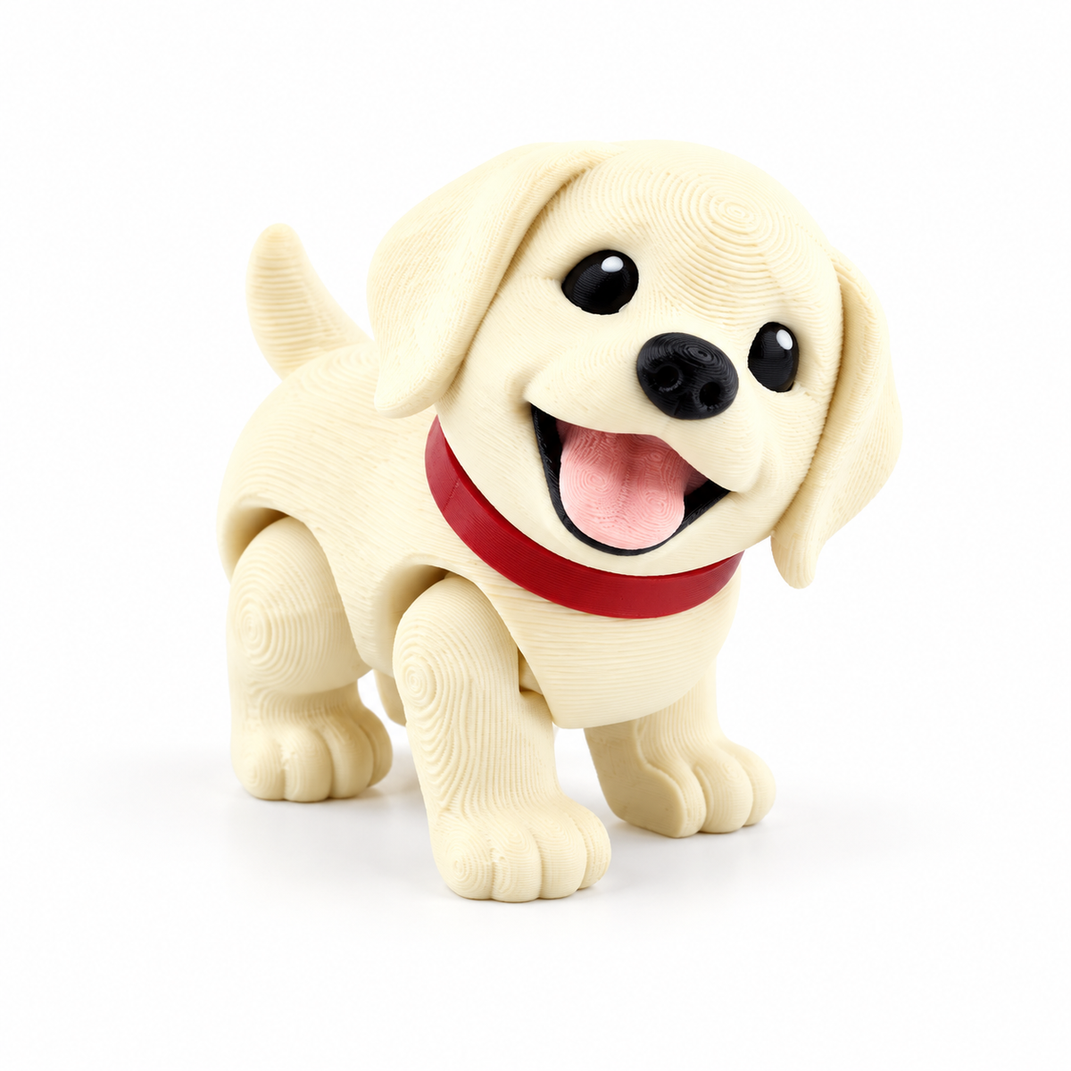 Articulated Puppy Figurines