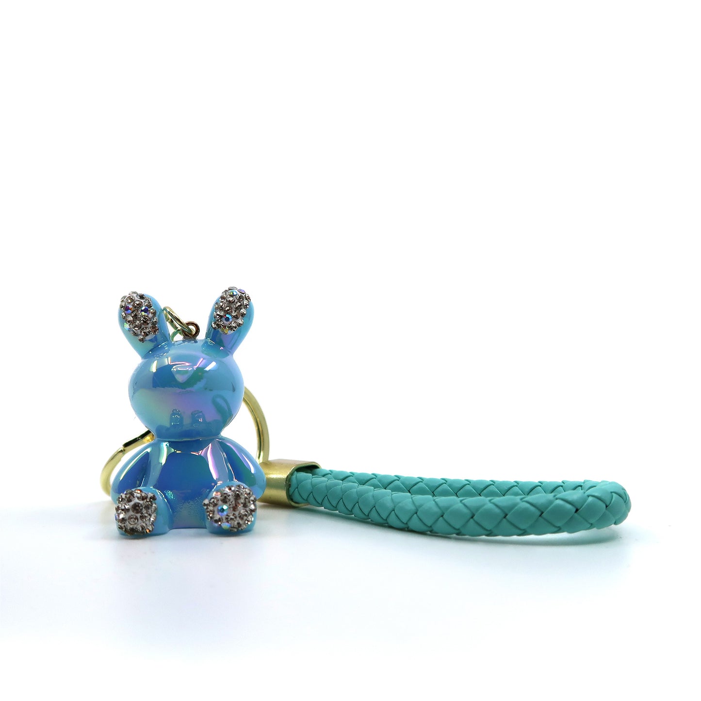 Rhinestone Rabbit Key Chain