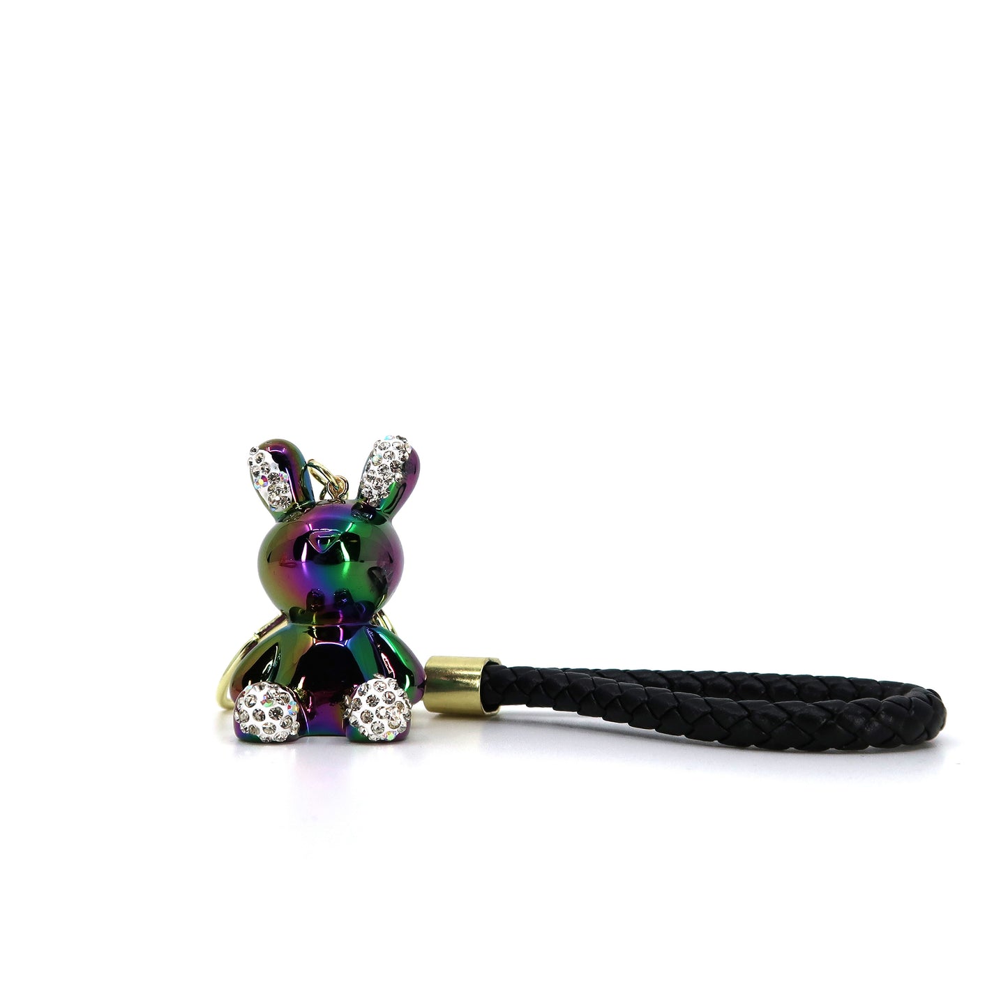 Rhinestone Rabbit Key Chain