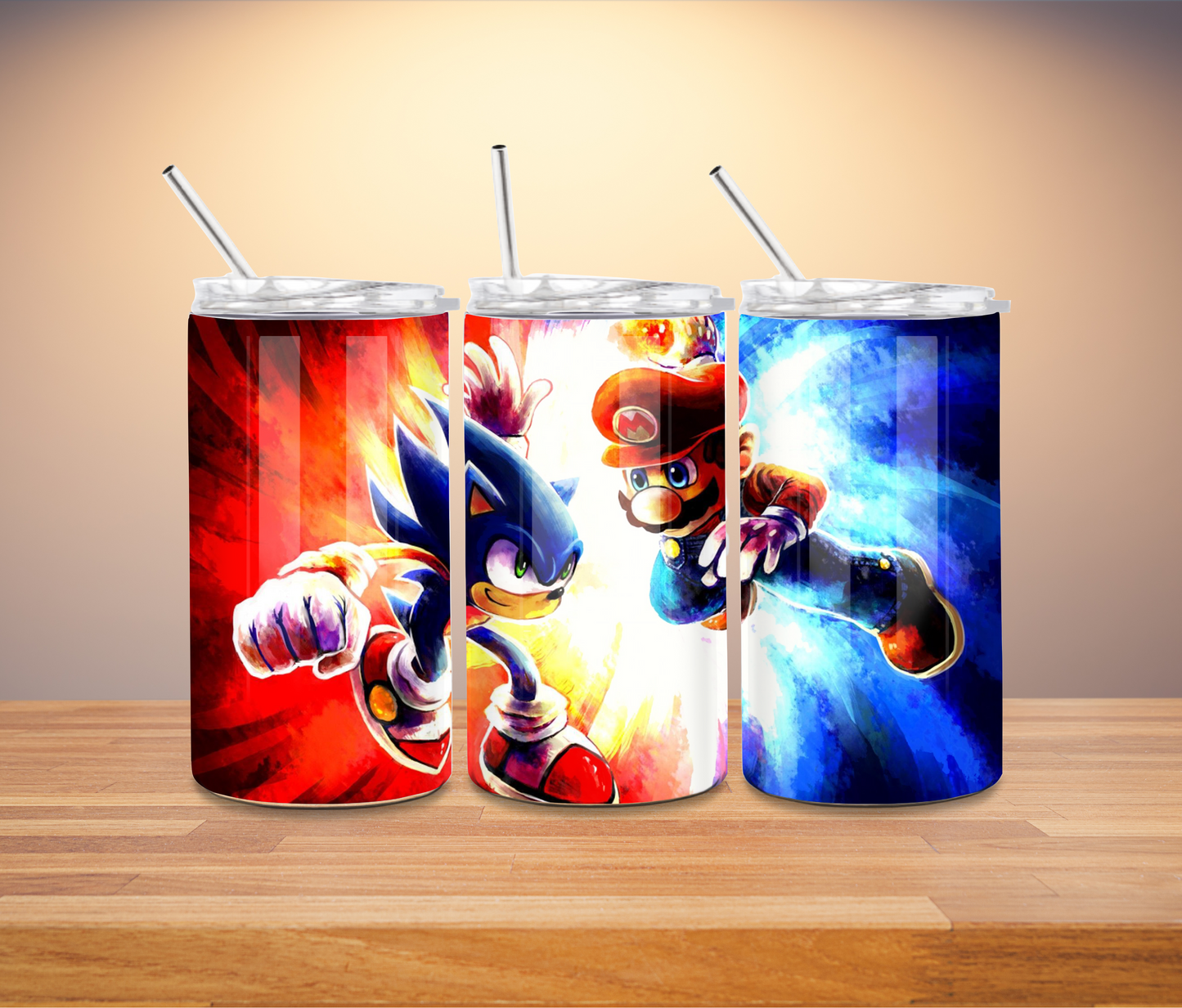 Mario and Sonic Sippy Cup