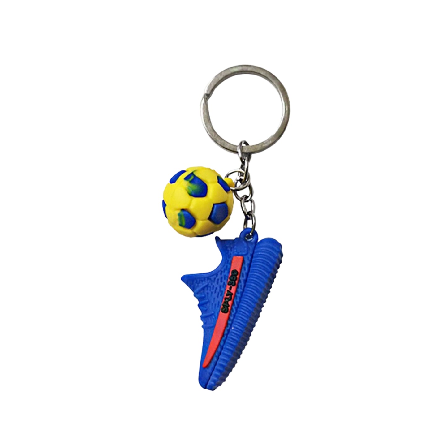 Sneaker and Ball Keychain