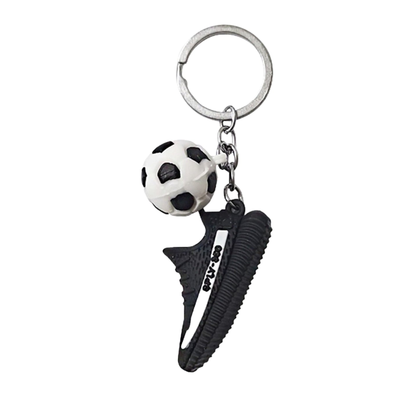 Sneaker and Ball Keychain