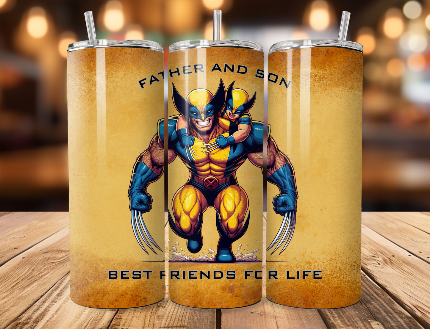 Wolverine Father and Son Tumbler