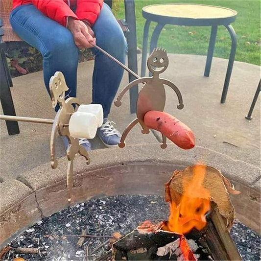 Funny Marshmallow Roasting