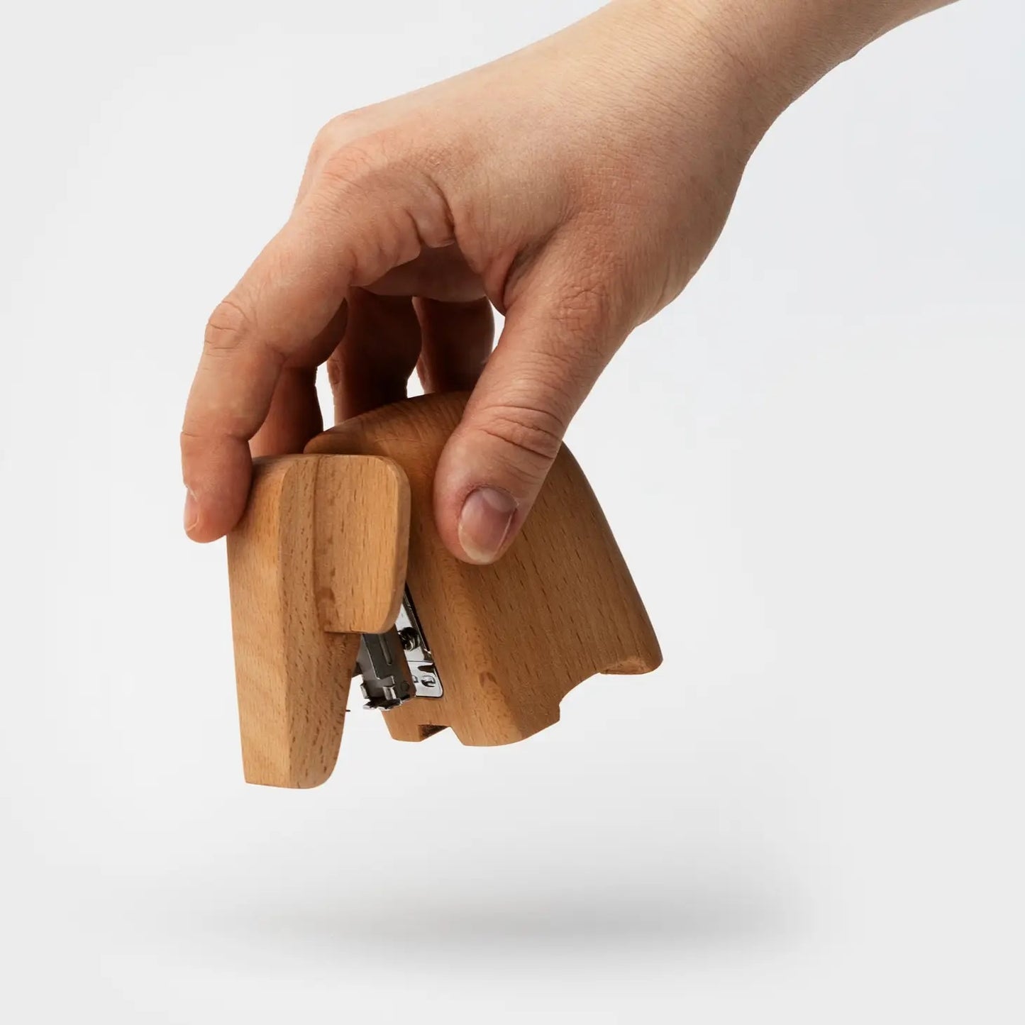 Wooden Baby Elephant Stapler