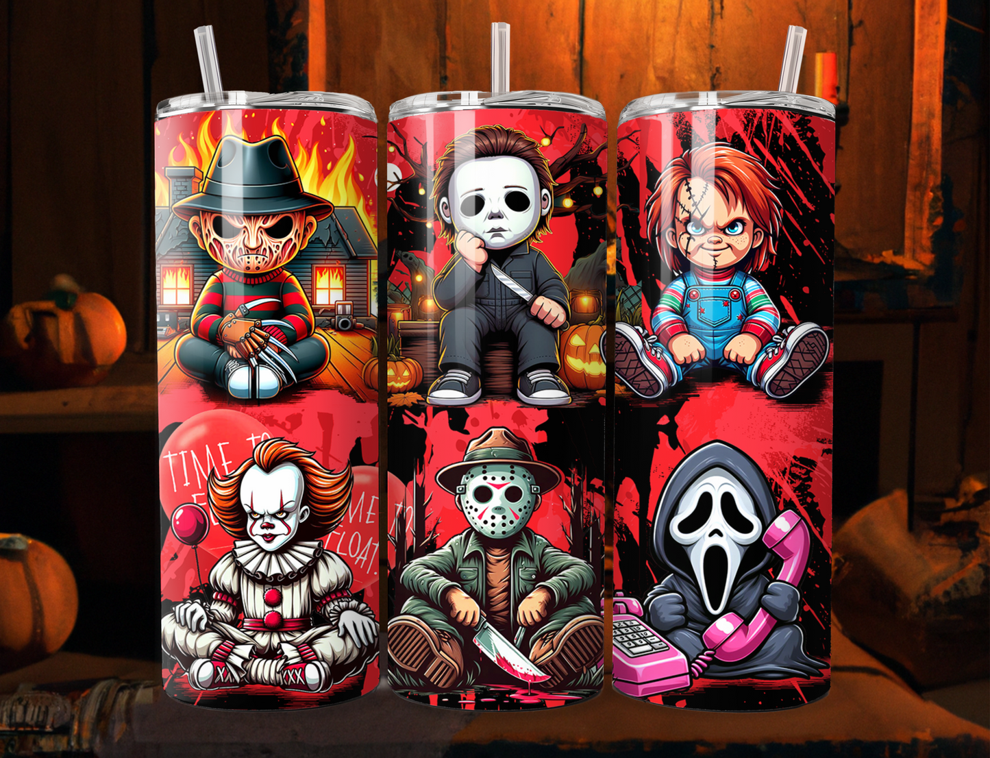 Chucky And Friends Tumbler